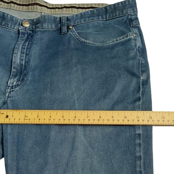 Ermenegildo Zegna Jeans Mens Stretch Soft Straight Fit Sz 42 measurements 40x32 - Picture 14 of 16